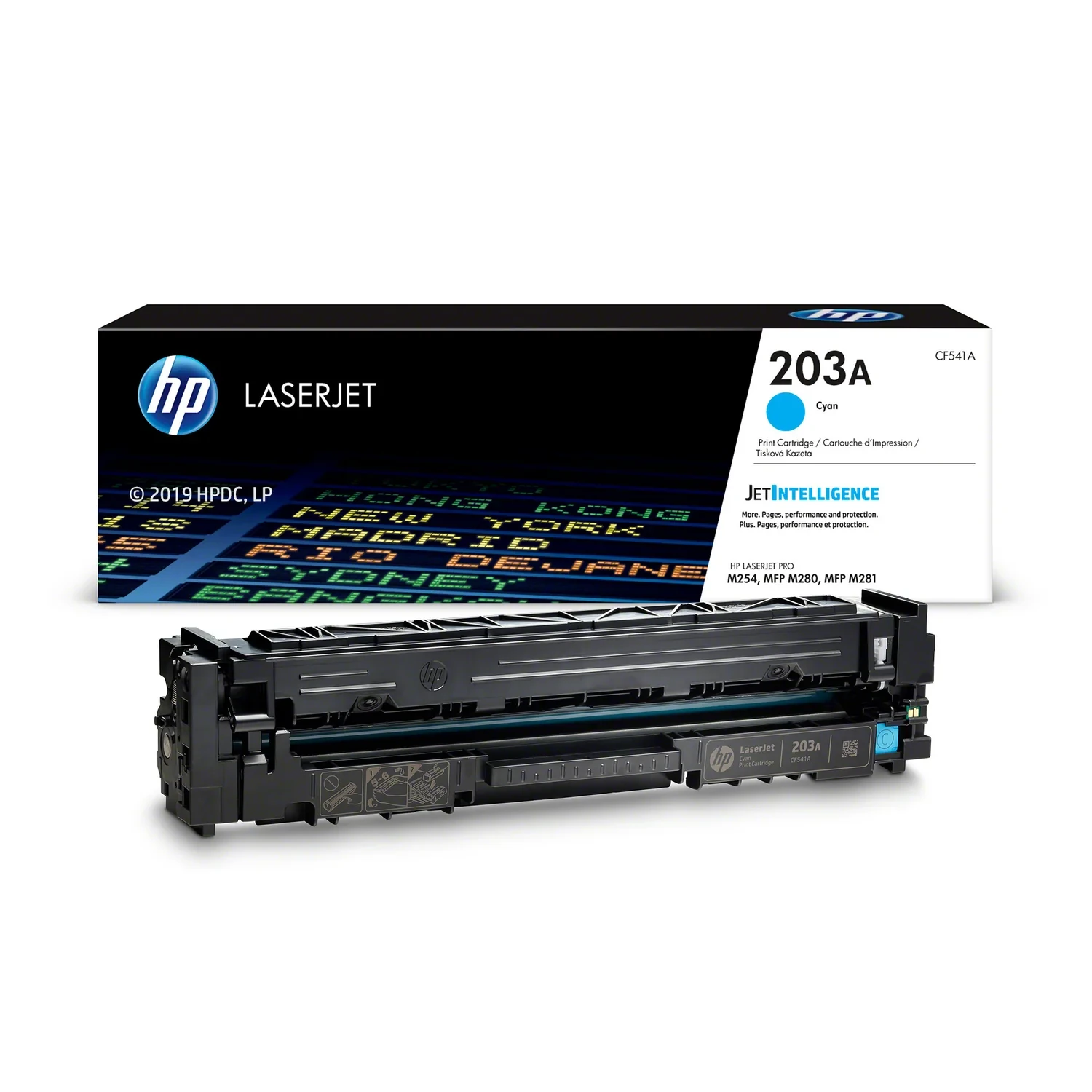 HP 203A Cyan Original LaserJet Toner Cartridge