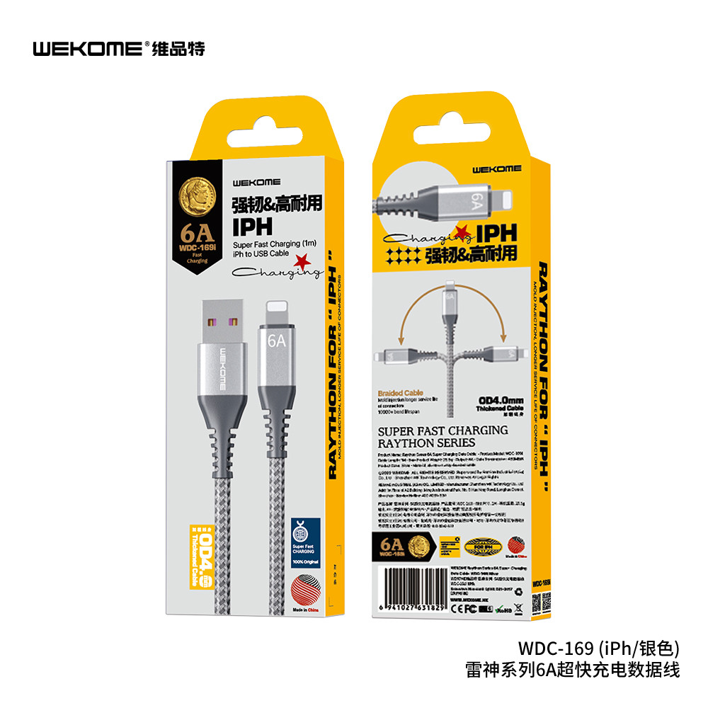 WEKOME WDC-169A Raython Series Fast Charging Data Cable
