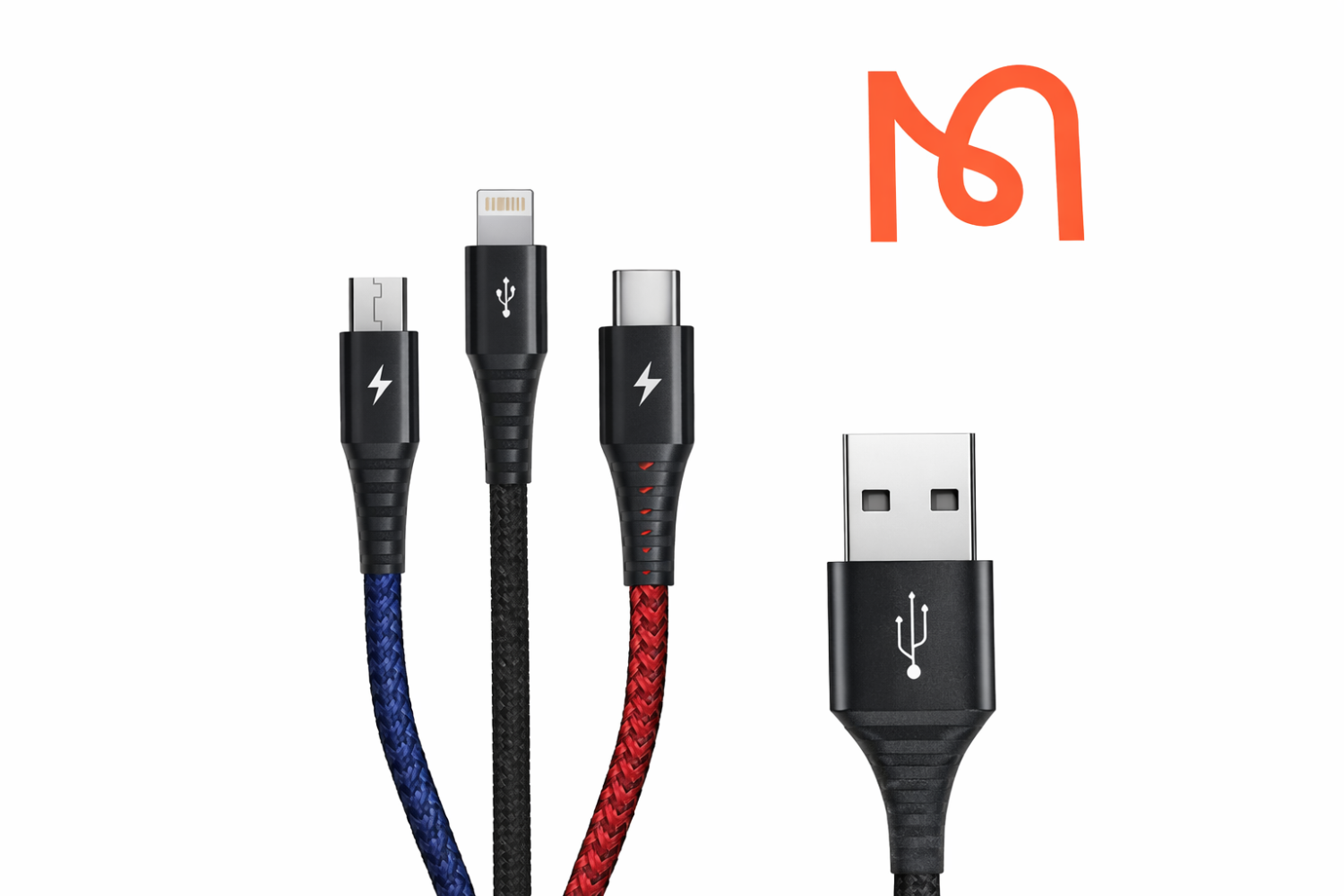 Mcdodo 3-in-1 3A Fast Charging Cable 1.2M