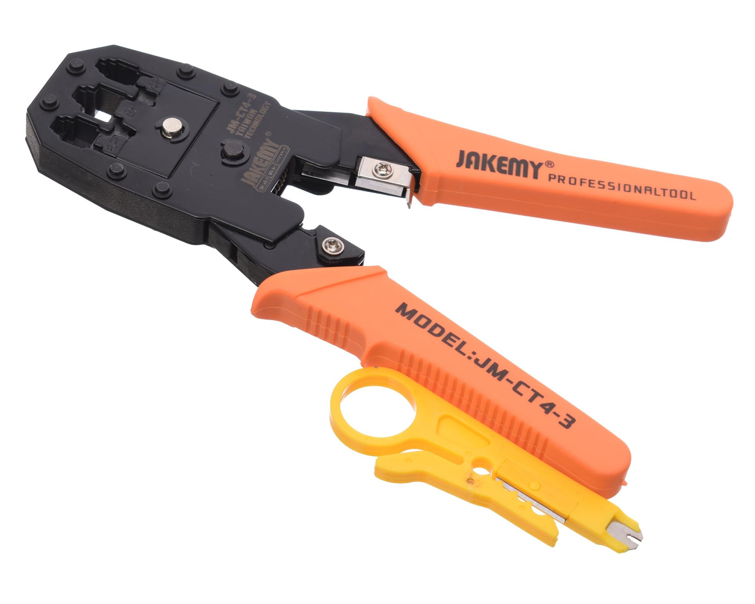 Jakemy JM-CT4-3 Crimping Tool (RJ45, RJ11, RJ12)