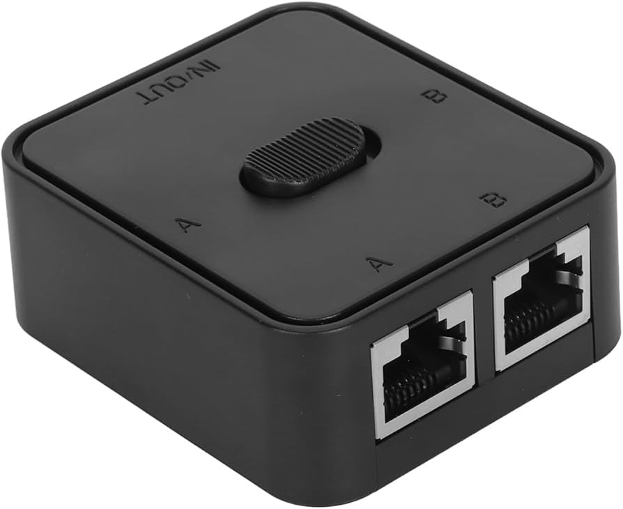 2-Port Gigabit RJ45 Network Switch