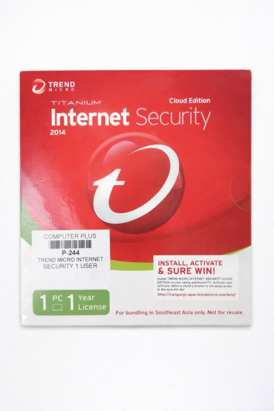 Trend Micro Internet Security 1 USER