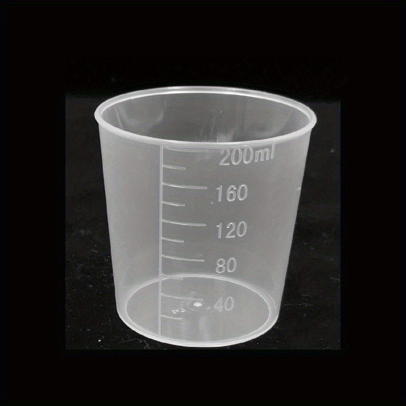 Plastic Measuring Cup 200ml – Graduated Measuring Cup for Cooking, Baking & Liquid Measurement