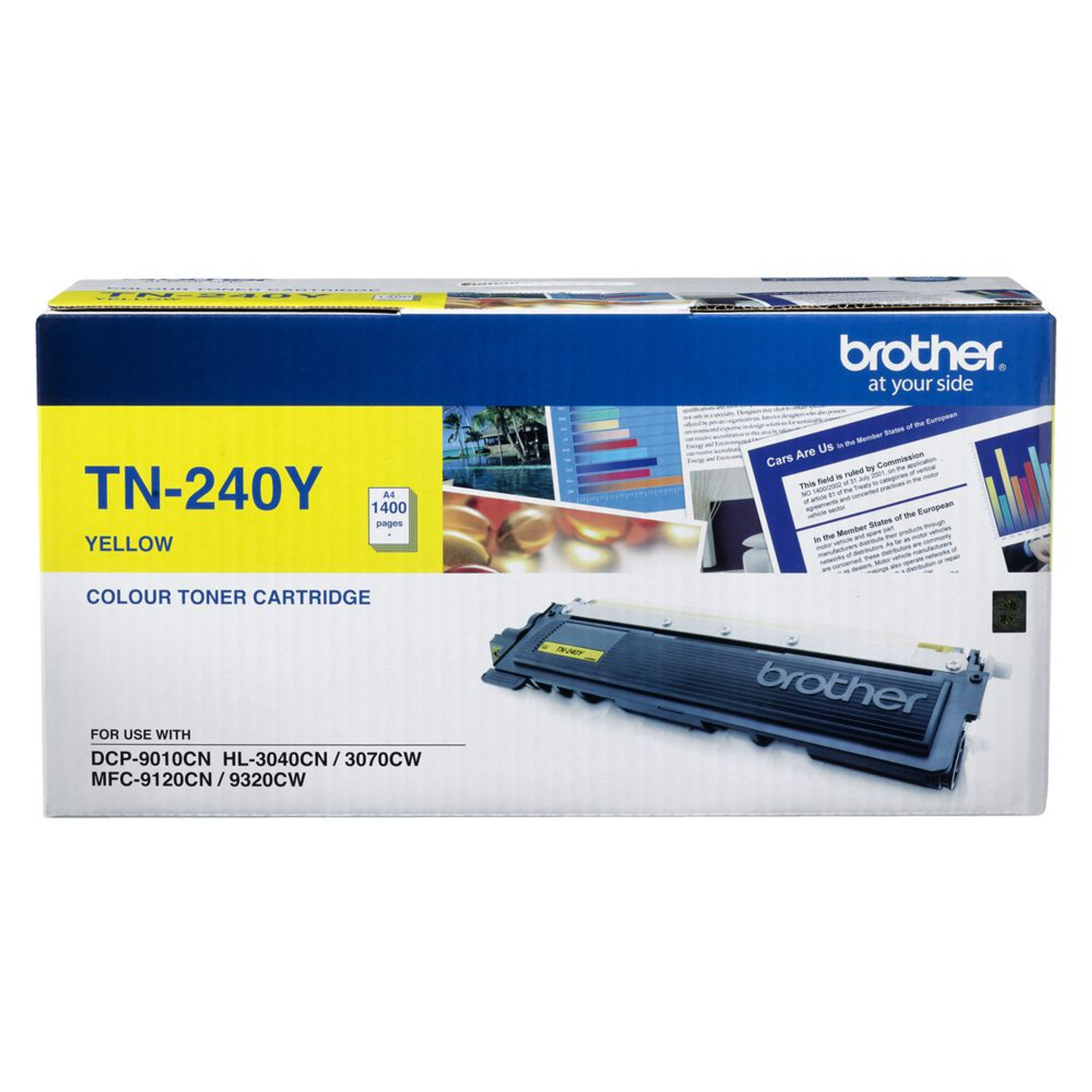 Brother TN-240Y Yellow Toner Cartridge