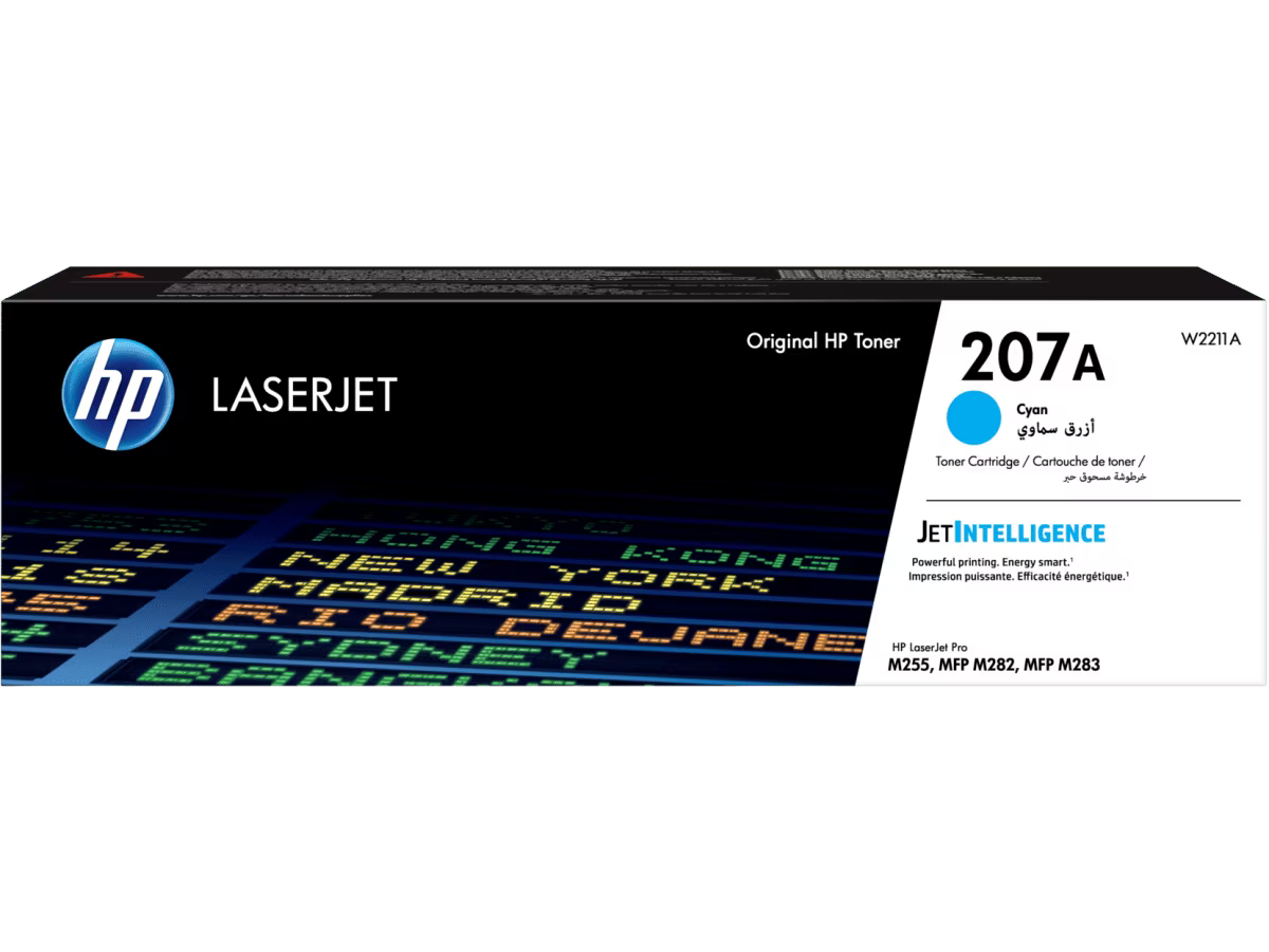 HP 207A‑CYAN Toner Cartridge