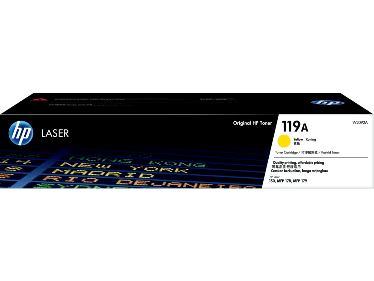 HP 119A (W2092A) Yellow Laser Toner Cartridge