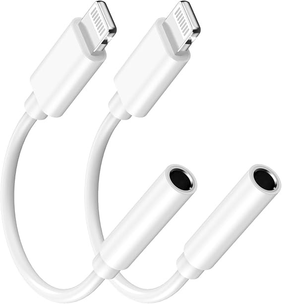 APPLE LIGHTNING TO 3.5MM HEADPHONE JACK ADAPTER