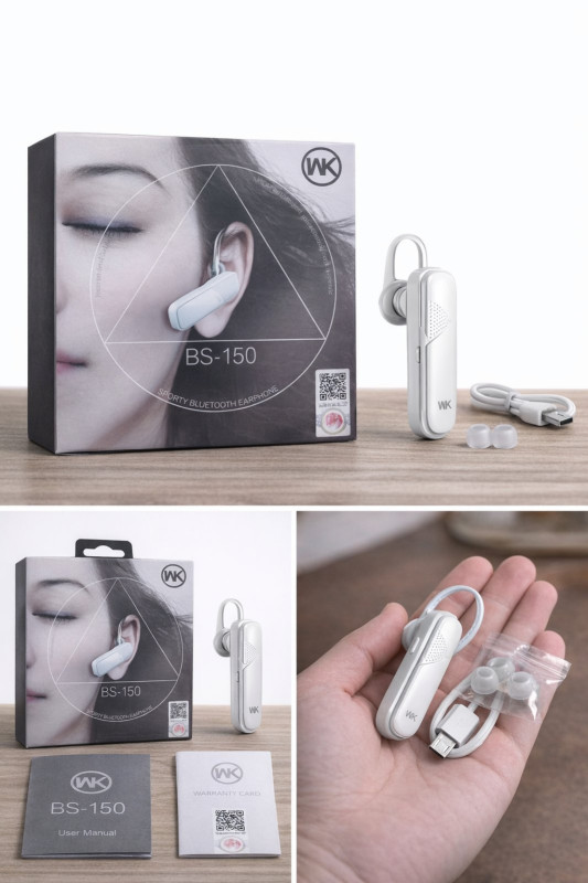 BS-150 Sporty Bluetooth Headset – Wireless Hands-Free Earphone