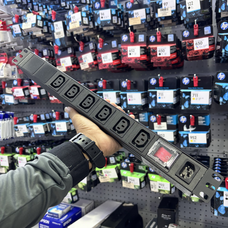 6 WAY POWER EXTENSION BOARD SOCKET-RACK MOUNTABLE (AIXTON)