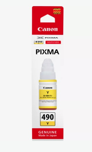 Canon GI‑490 Yellow Ink