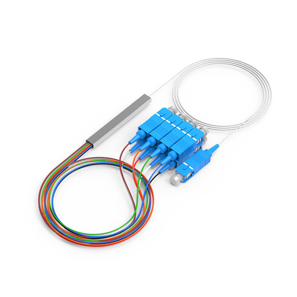 FIBER OPTIC SPLITTER SC/UPC-APC PLC 1*8 (AIXTON)