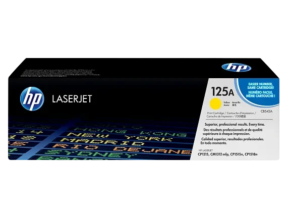 HP 125A Yellow Original Toner Cartridge