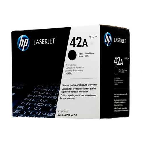 HP 42A Black LaserJet Toner Cartridge