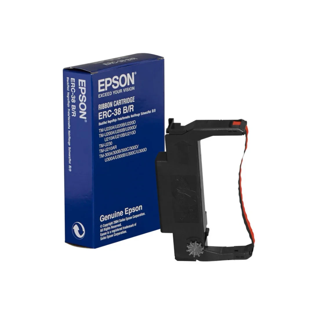 Epson ERC-38B Black Ribbon Cartridge