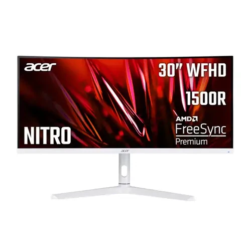 Acer Nitro XZ306CX 29.5" Ultrawide Curved Gaming Monitor – UWFHD (2560x1080), 200Hz, 1ms VRB, VA Panel, AMD FreeSync, HDMI & DisplayPort