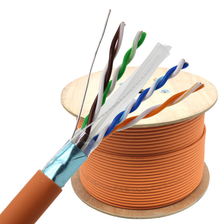 Orange Cat6 UTP Ethernet Cable 305M – 23AWG Indoor LSZH Jacket LAN Cable ( Aixton )