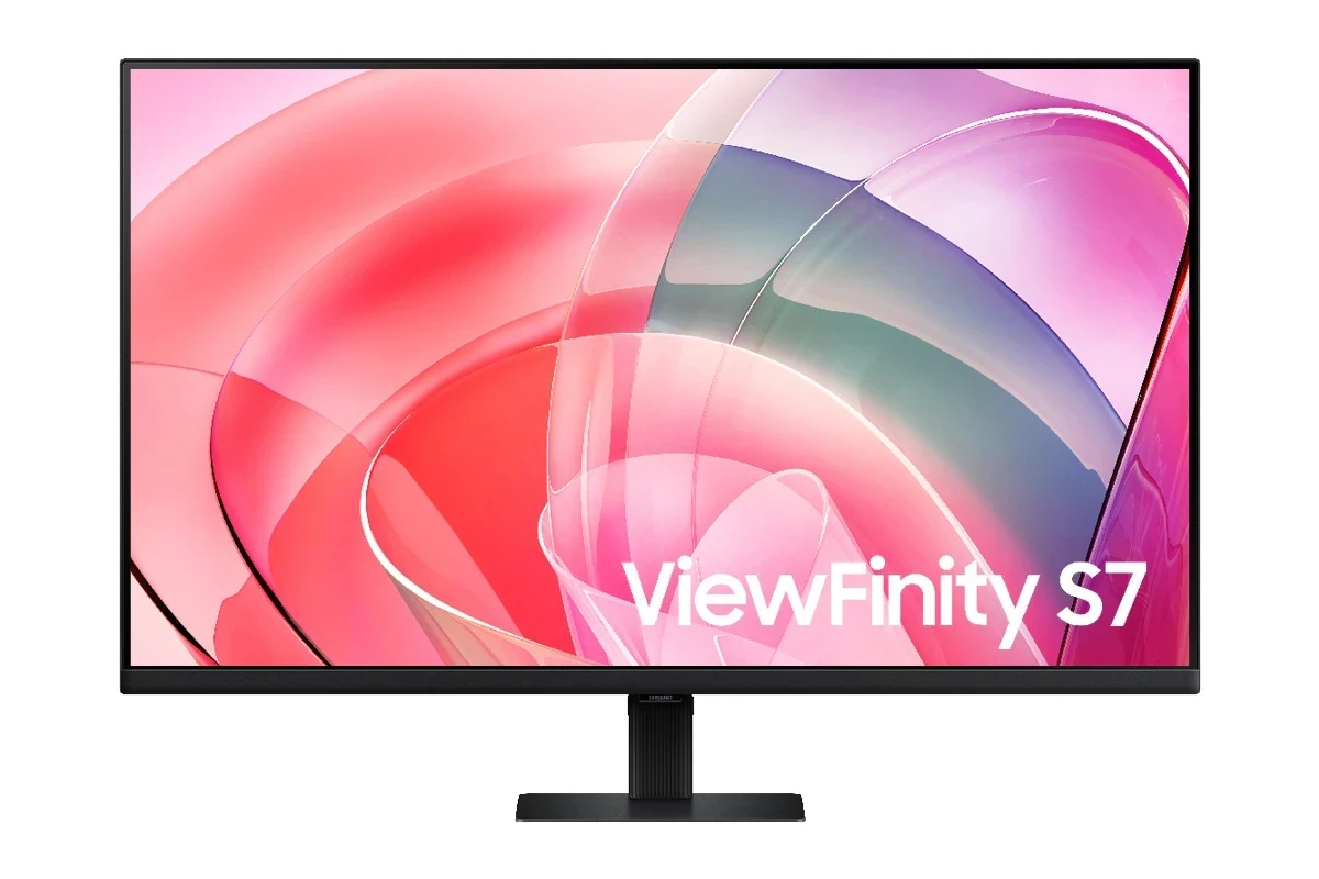 Samsung 32" (LS32D708EBNXGO) ViewFinity S7 (S70D) 4K UHD IPS HDR10 High Resolution Monitor with Speakers, HDMI, DP, and Headphone Jack