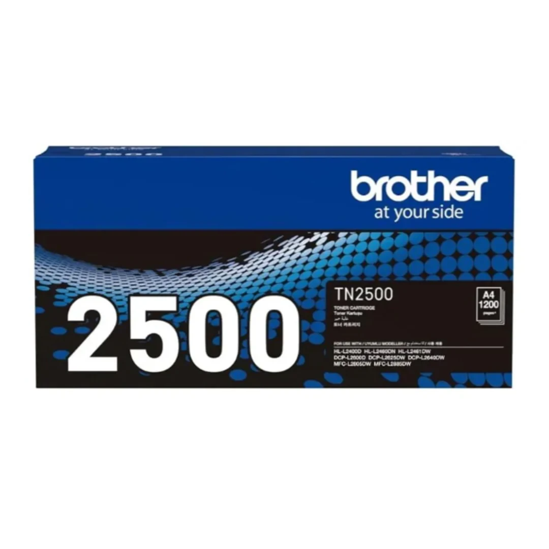 Brother TN‑2500 Black Toner Cartridge