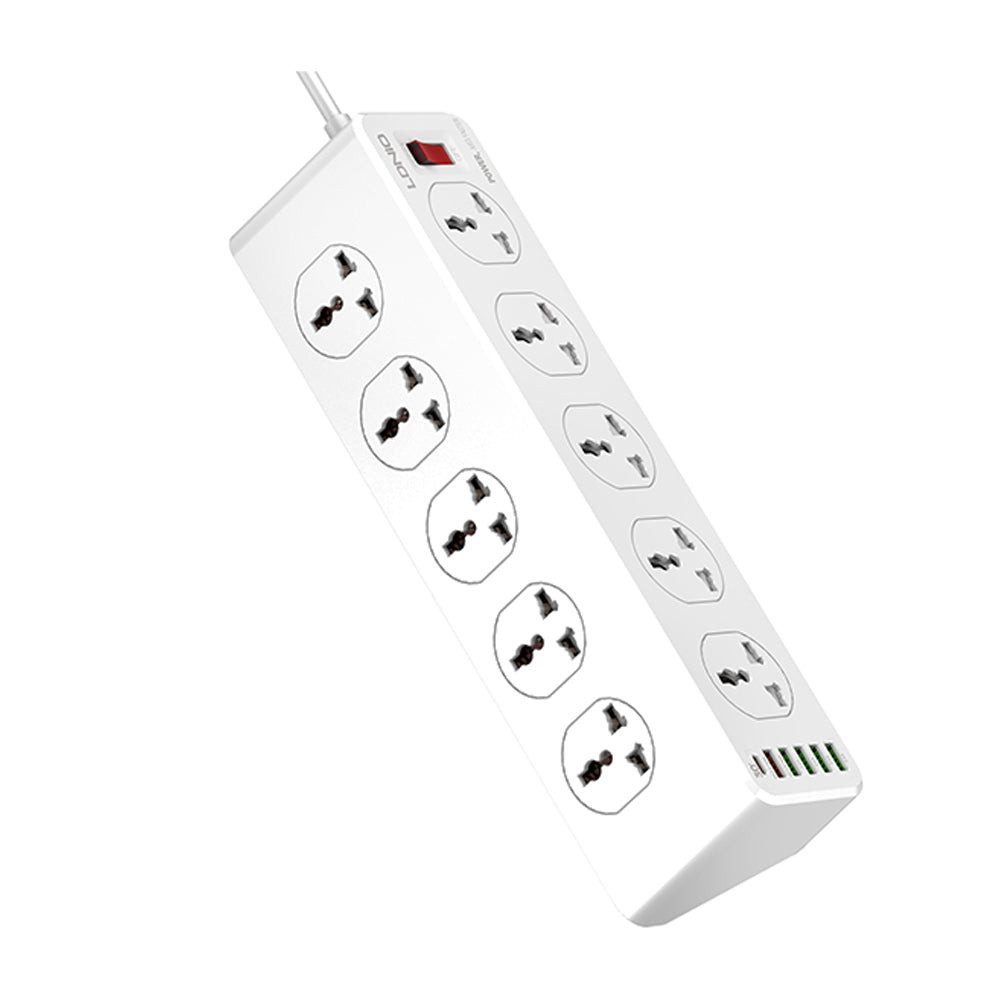LDNIO SC10610 PD & QC3.0 Power Socket (10-Port)