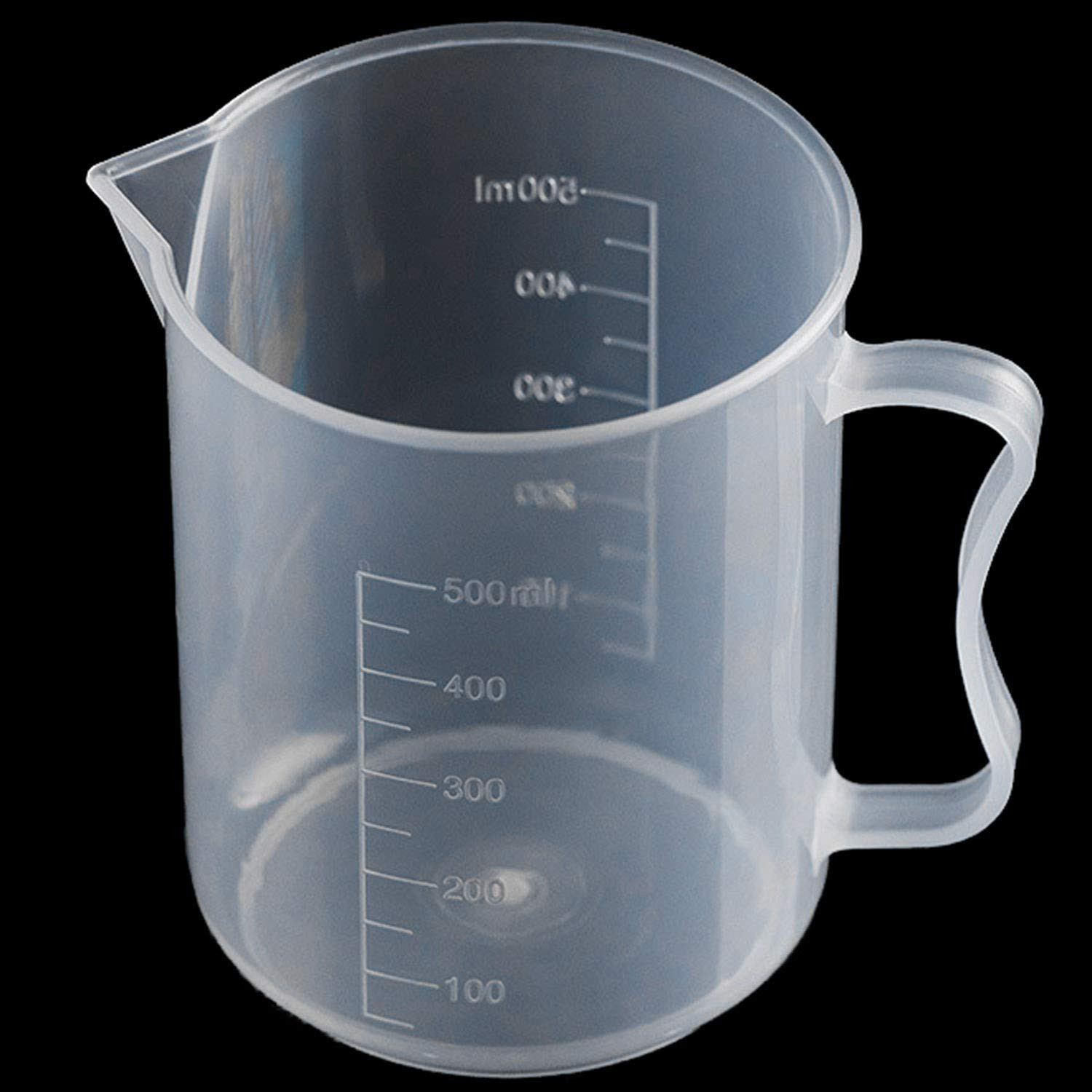 Plastic Measuring Cup 500ml – Graduated Measuring Cup for Cooking, Baking & Liquid Measurement