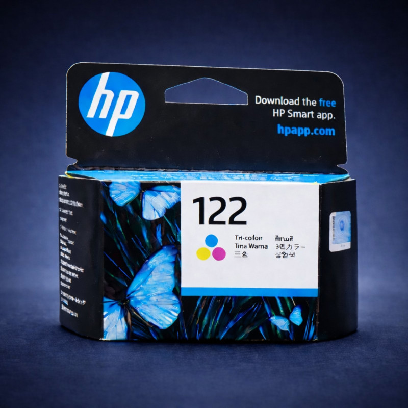 HP 122 Tri‑Color Ink Cartridge