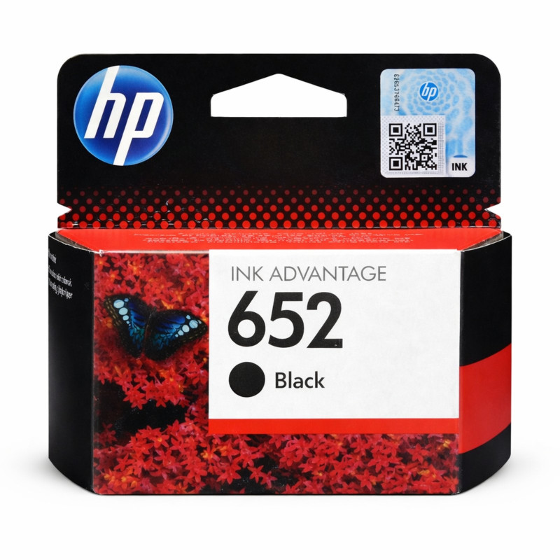 HP 652- black ink cartridge