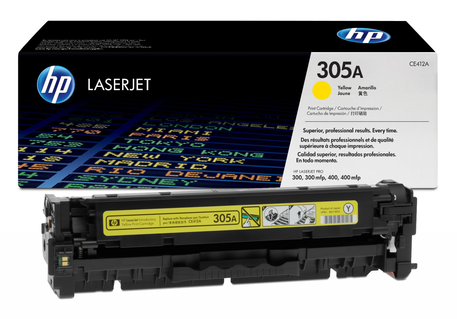 HP 305A Yellow Toner Cartridge