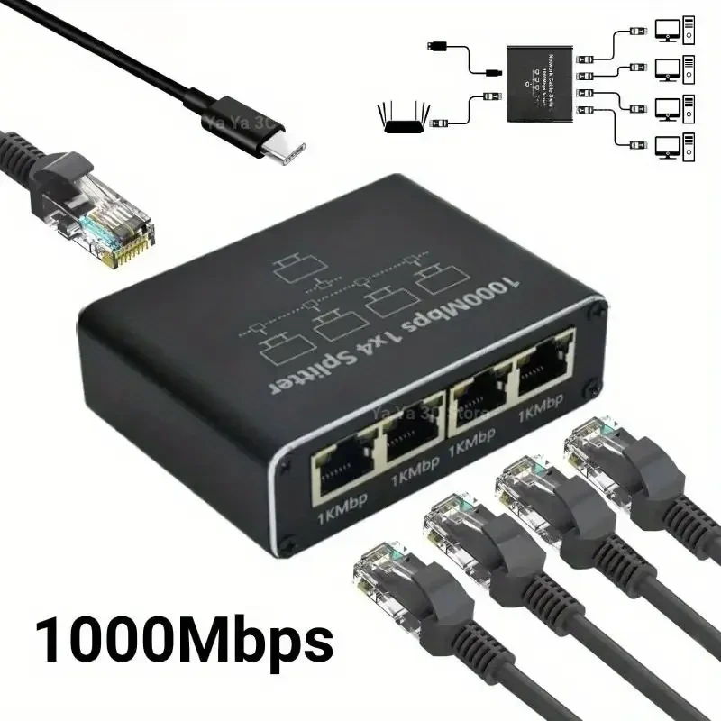 4 port Gigabit Ethernet Switch