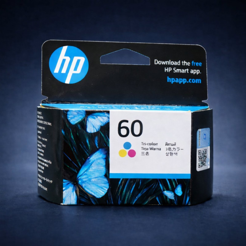 HP 60 Tri-Colour Original Ink Cartridge for HP DeskJet