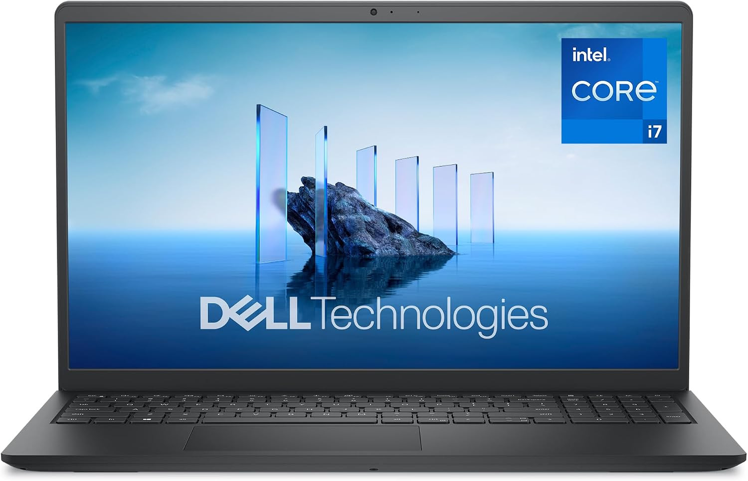 Dell 15 DC15250 Intel Core i7-1355U Laptop – 16GB RAM, 512GB NVMe SSD, 15.6-inch FHD Touchscreen, Windows 11, Carbon Black