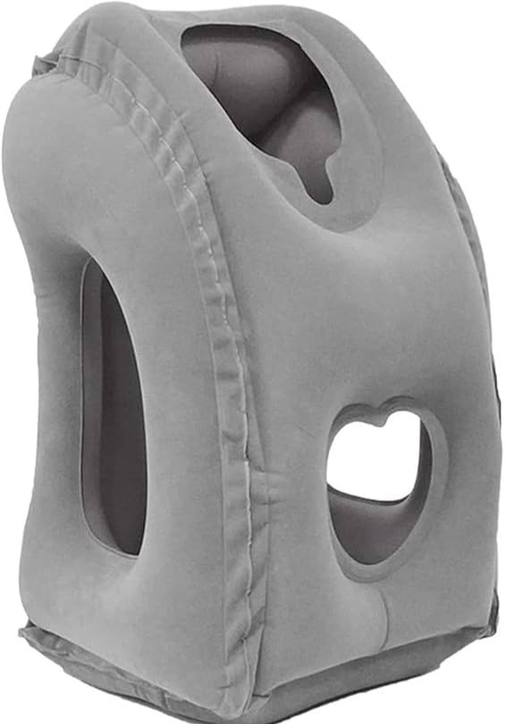 Inflatable Travel Neck Pillow – Portable Neck Support Cushion