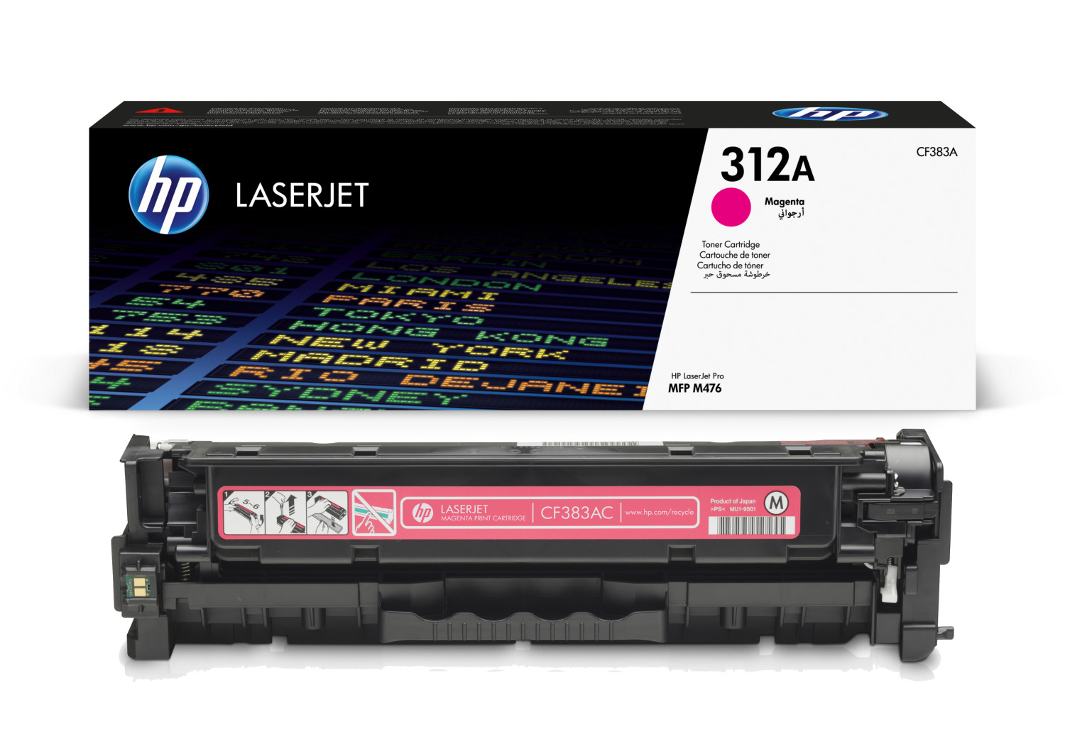 HP 312A Magenta LaserJet Toner Cartridge