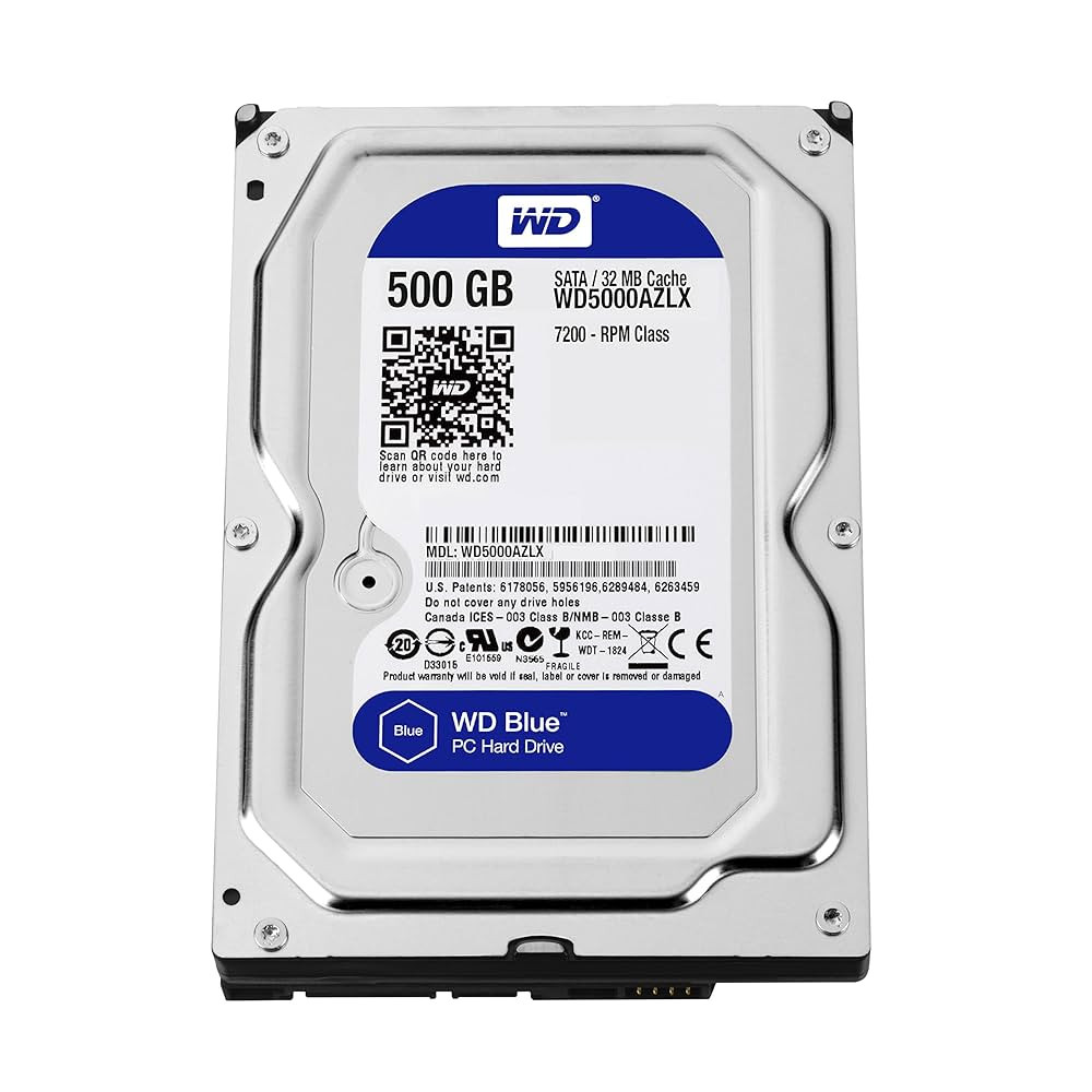 WESTERN DIGITAL 500GB WD 3.5-SATA