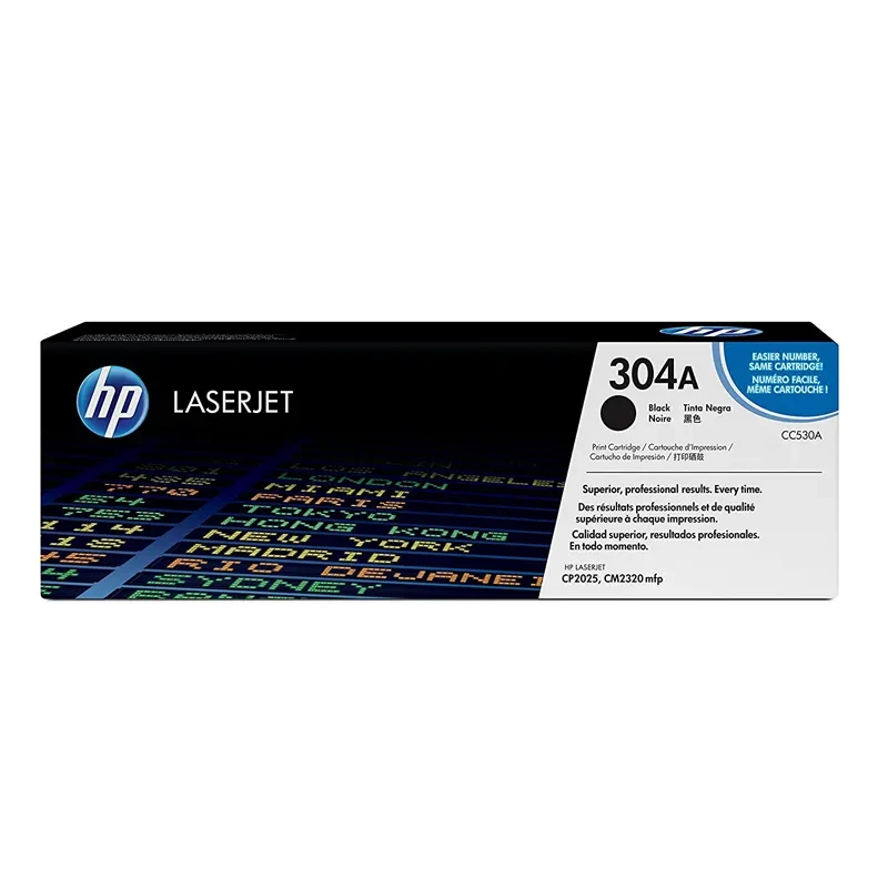 HP 304A Black Toner Cartridge CC530A