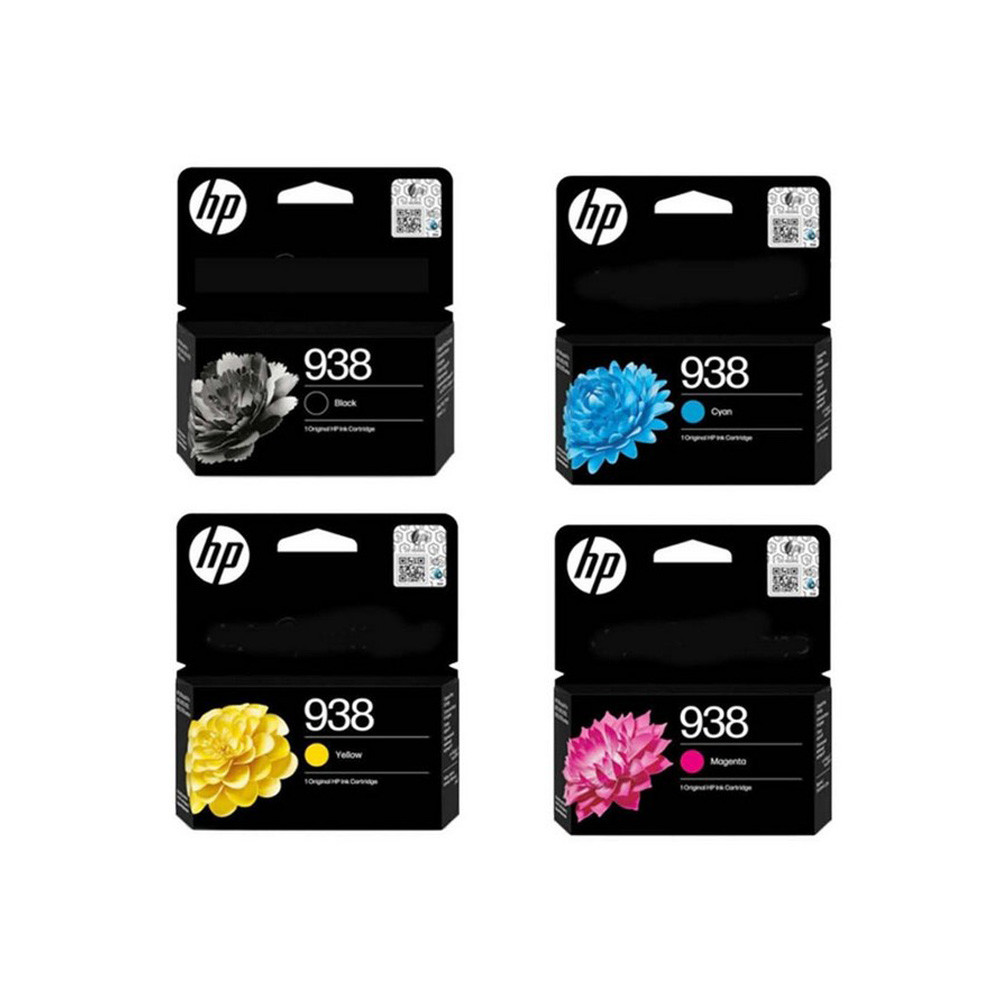 HP 938 Original Ink Cartridge – Black / Cyan / Magenta / Yellow
