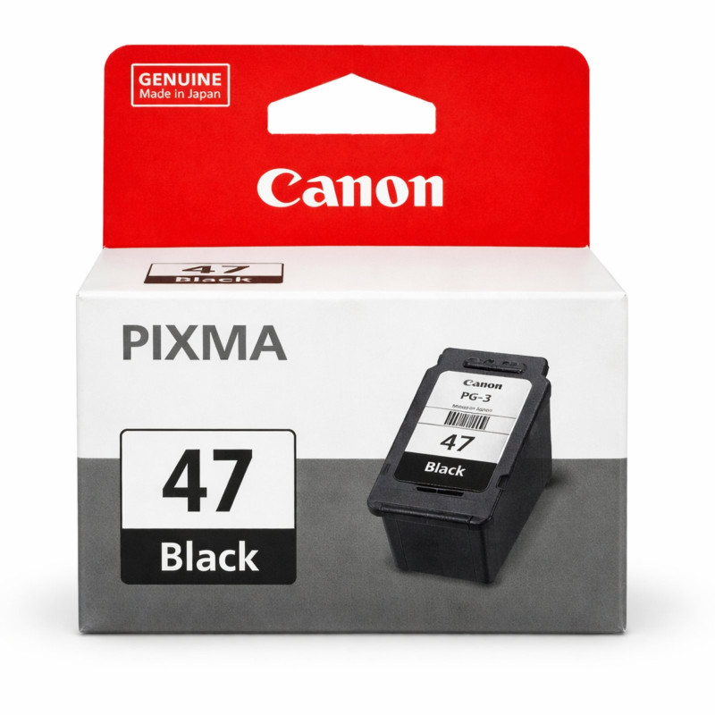 Canon PG-47 Black Original Ink Cartridge for PIXMA Printers