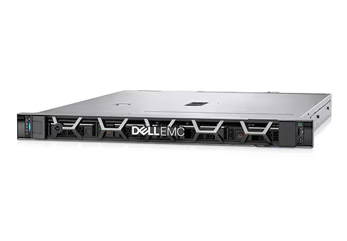 Dell PowerEdge R250 – Intel Xeon E-2314 2.8GHz (4C/4T Turbo 65W), 64GB 3200MHz ECC RAM, 2×2TB Storage 1U Rack Server
