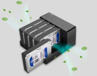 ORICO 5‑Bay SATA Hard Drive Duplicator Dock