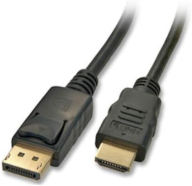 DP male → HDMI male cables 3mtr