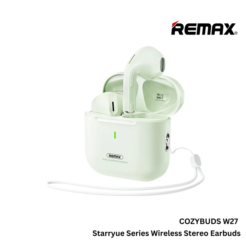 REMAX TWS CozyBuds W27 | Wireless Earbuds