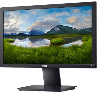 Dell E1920H 18.5" HD Monitor – 1366x768 LED Display with VGA & DisplayPort, Compact Desktop Screen for Office, Home & Business Use