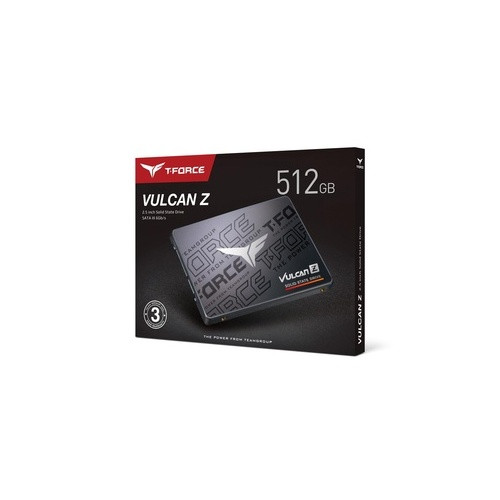 TEAMGROUP T-FORCE VULCAN Z 512GB 2.5-inch SATA III SSD – Internal Solid State Drive