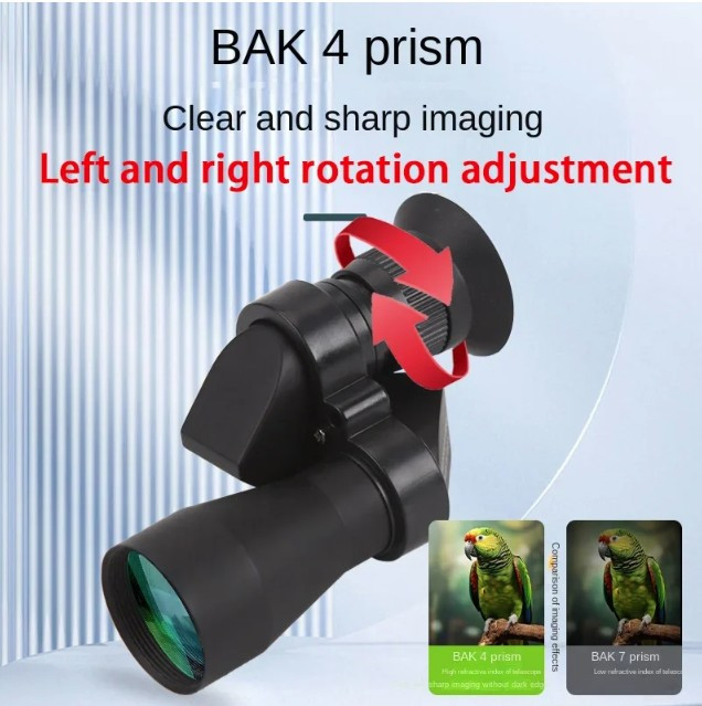 Portable high-definition monocular telescope with high magnification zoom, hunting, camping, mountaineering, outdoor fishing