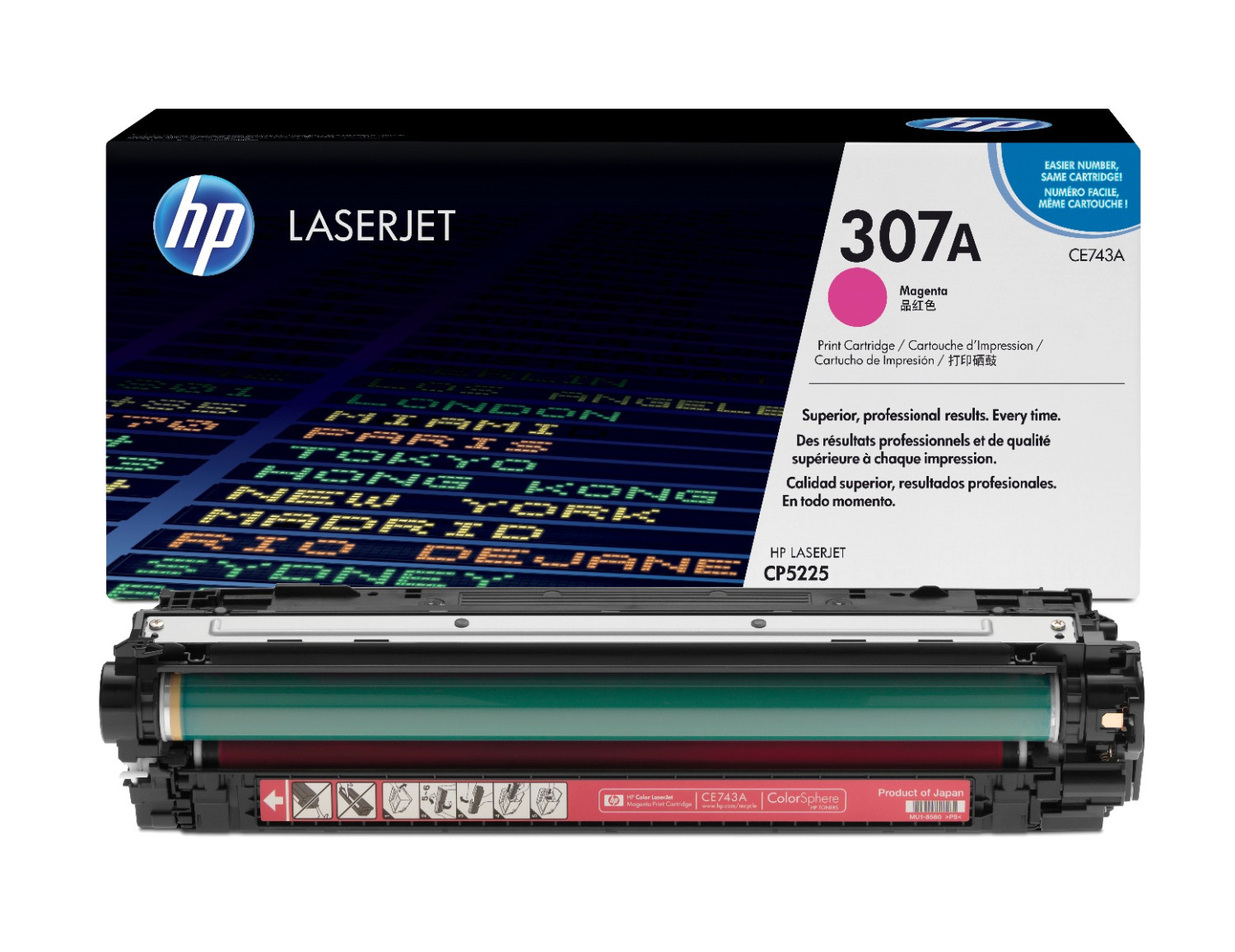 HP 307A Magenta Toner Cartridge