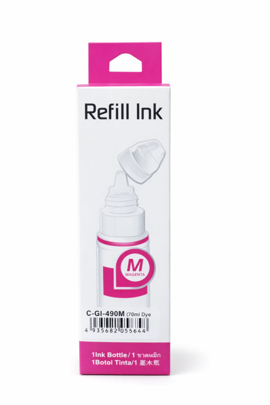 Canon GI‑490 Magenta refill Ink Bottle