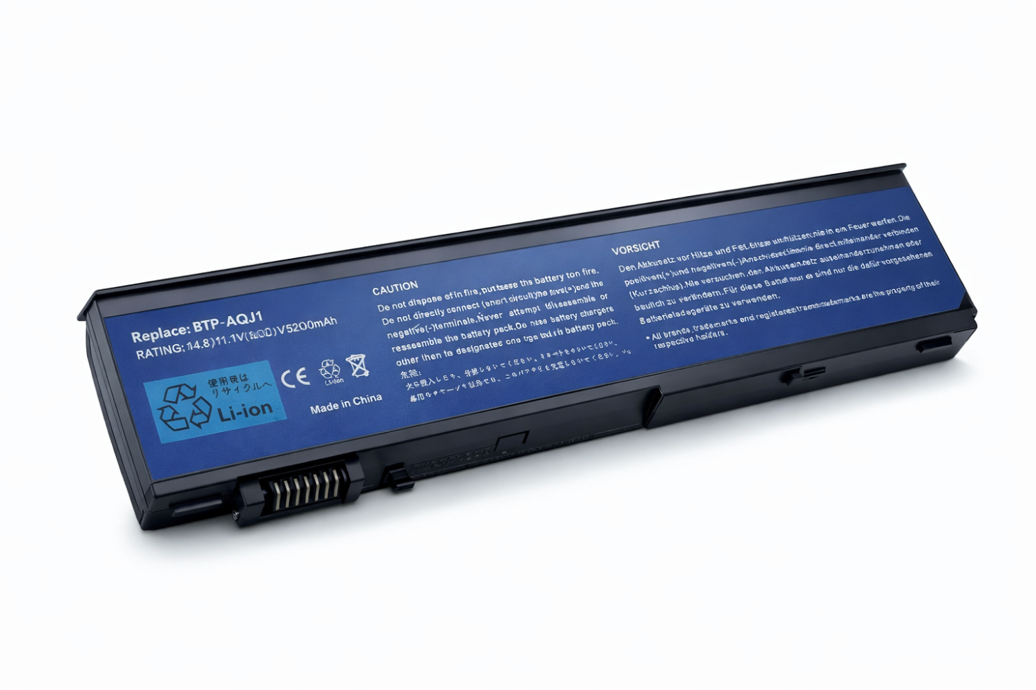 BTP-AQJ1 Laptop Battery 5200mAh 11.1V Li-ion Replacement for Acer / Notebook Computers